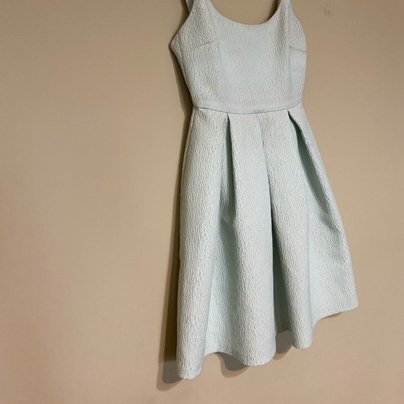 ZARA BNWT BLUE ANIMAL PRINT JACQUARD DRESS - Picture 4 of 6